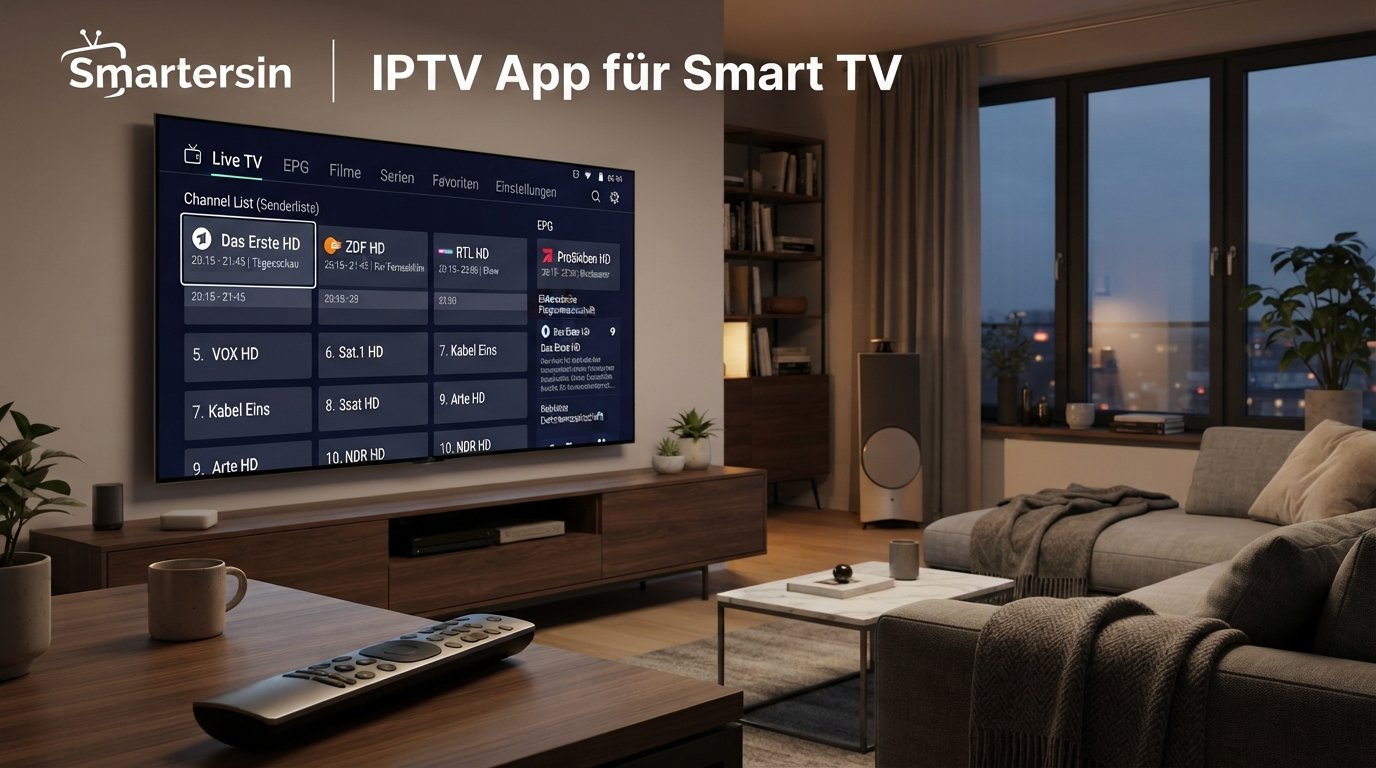 IPTV App für Smart TV mit Smartersin