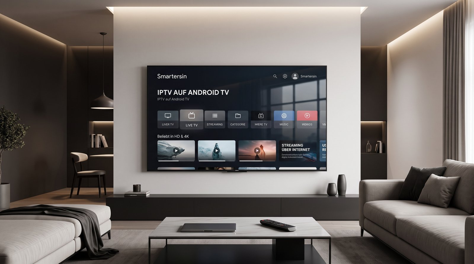 IPTV auf Android TV mit Smartersin