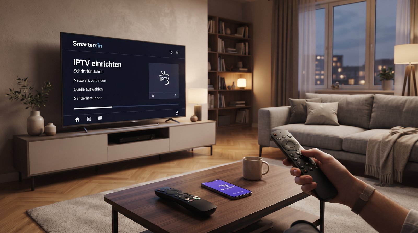 IPTV einrichten Schritt für Schritt mit Smartersin