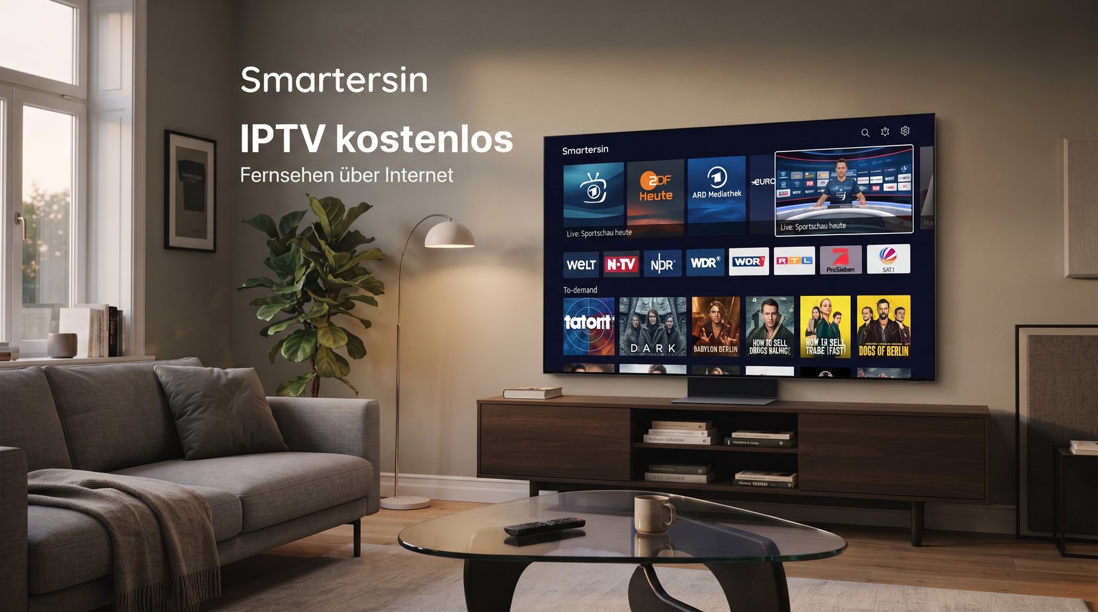 IPTV kostenlos mit Smartersin