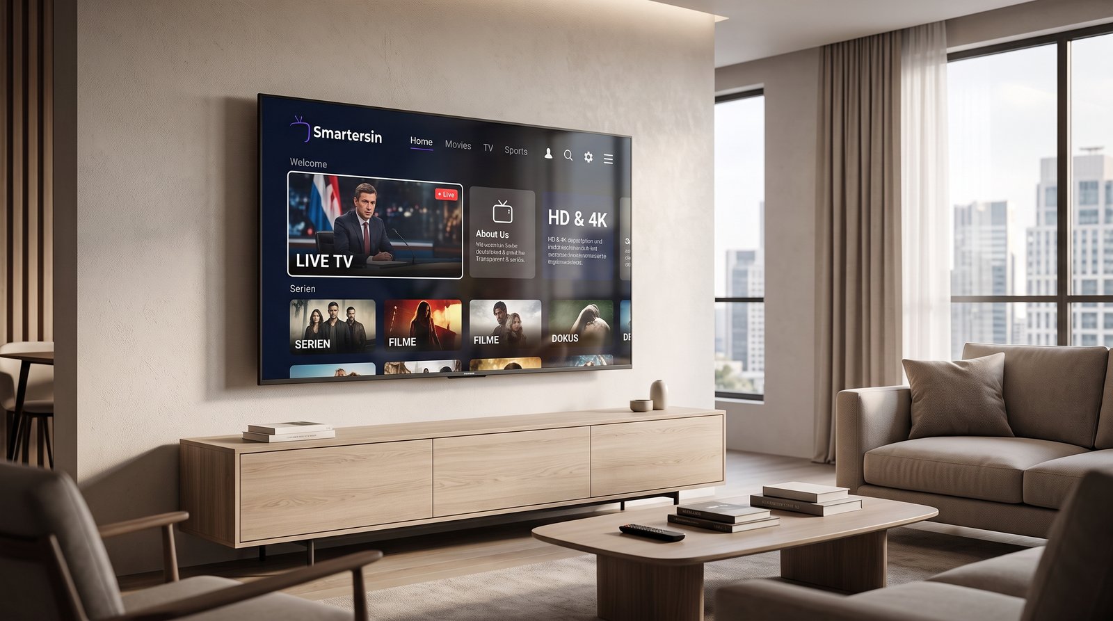 Legales IPTV in Deutschland mit Smartersin