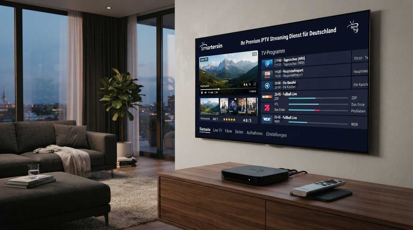 IPTV Streaming Dienst über Internet mit Smartersin