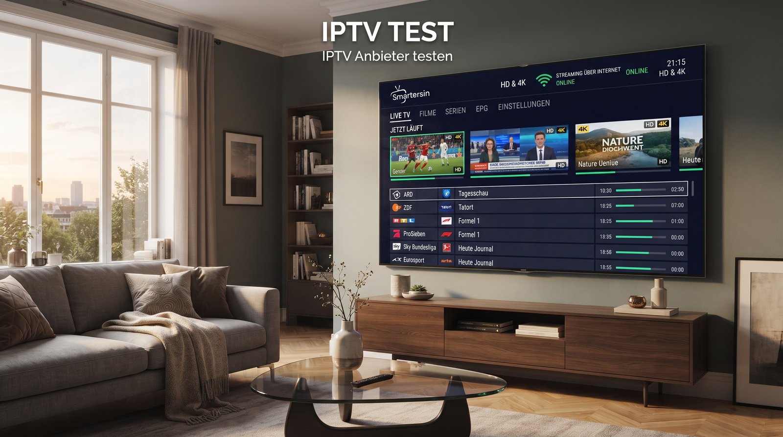 IPTV Test in Deutschland mit Smartersin